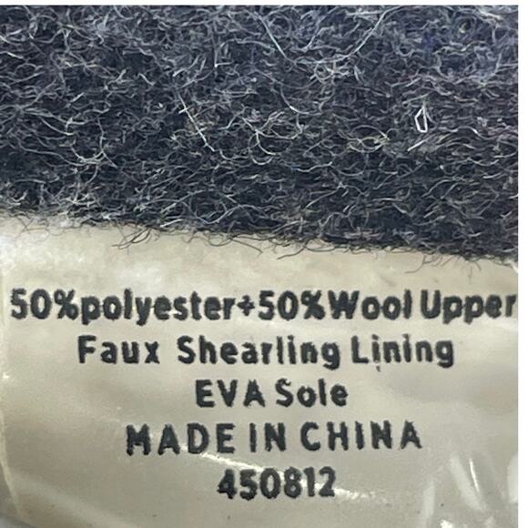 Tom’s Women Wool Blend Flats Moccasins Fuchsia Grey Plaid Flannel Slip On S 7.5 - Picture 10 of 12